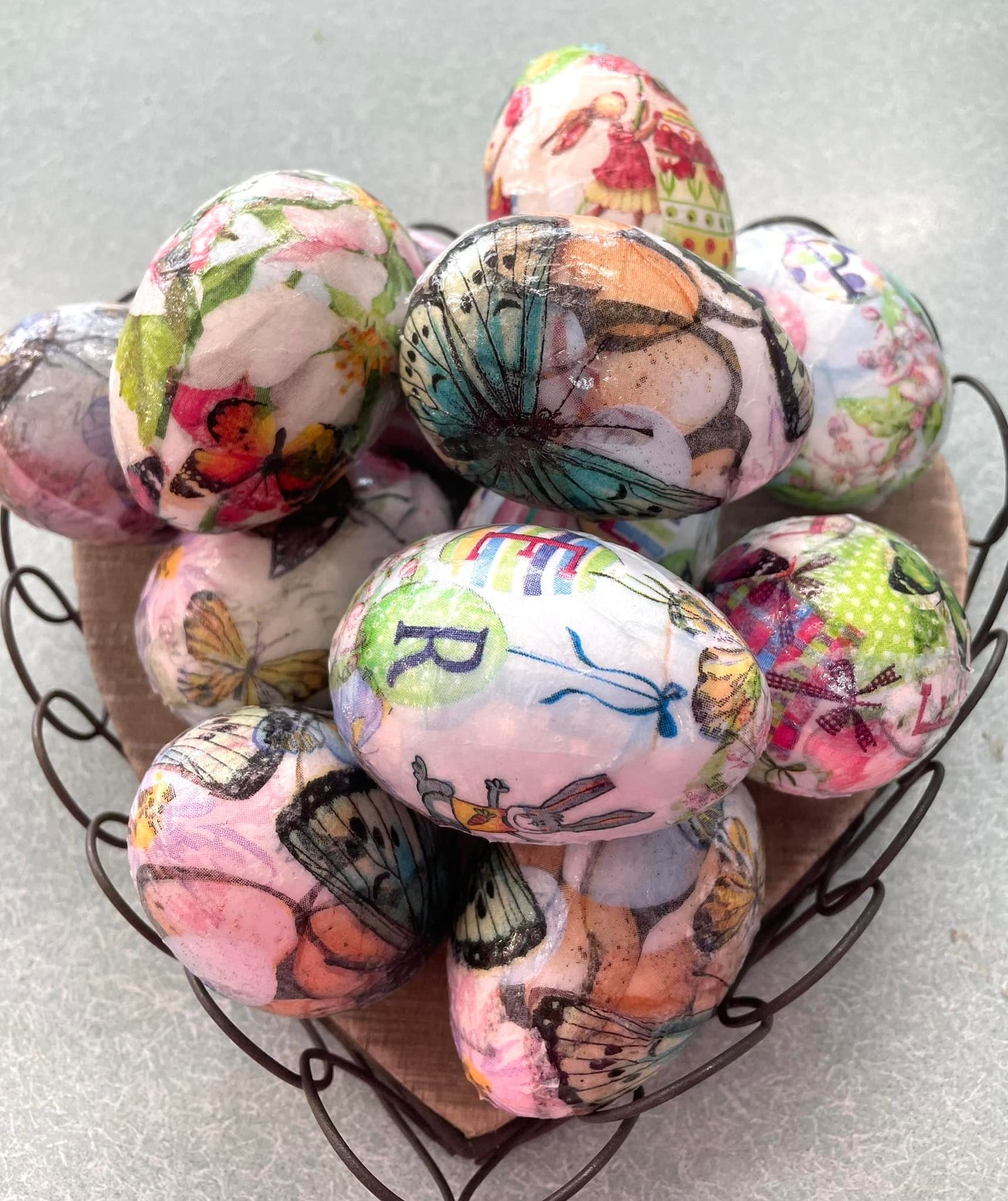 Adult Craft Class - Decoupaged Eggs