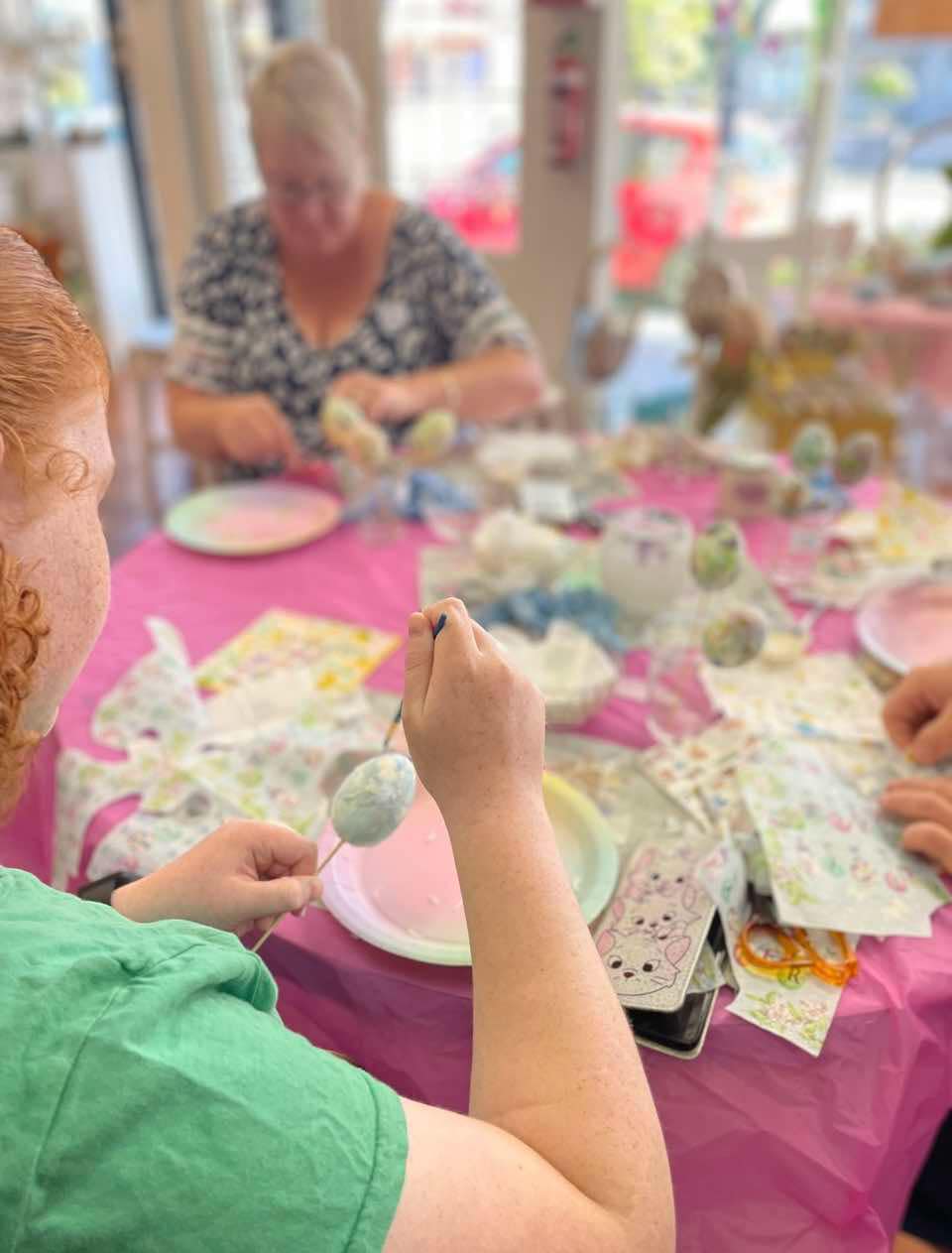 Adult Craft Class - Decoupaged Eggs