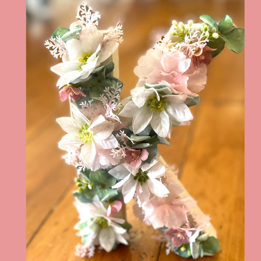 Decorated Flower Letter